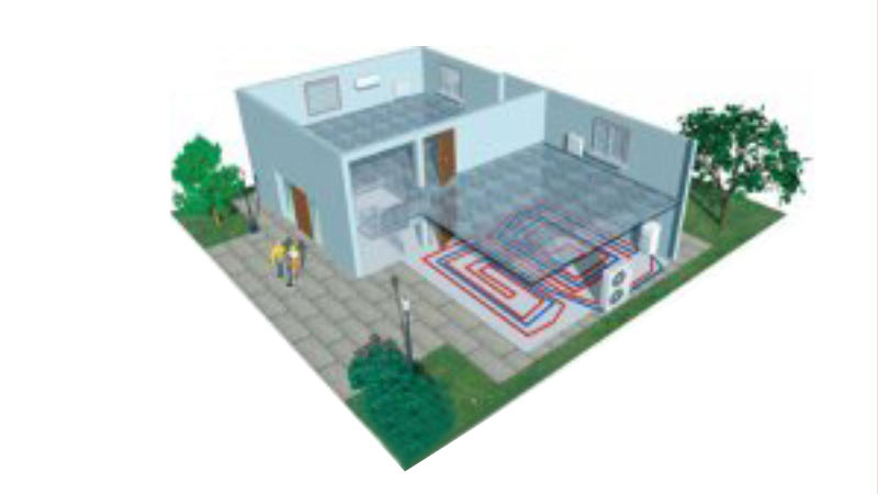 riešenie systému vzduch - voda